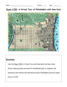 Fever 1793: A Virtual Tour of Philadelphia with Sam Katz Directions