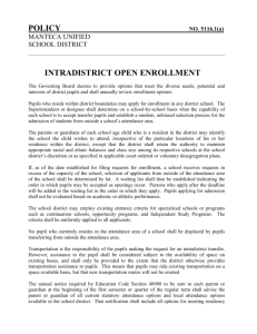intradistrict open enrollment