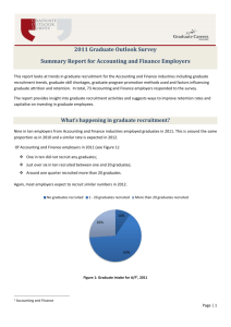 Of Accounting and Finance employers in 2011