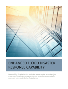 Enhanced Flood disaster Response Capability