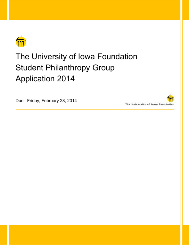 The University of Iowa Foundation