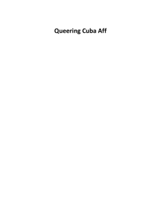 Queering Cuba Aff