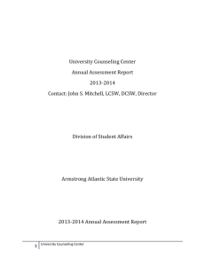 2013-2014 Annual Assessment Report