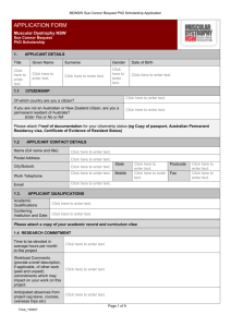 Collaborative breast Cancer Research Grant Program 2007