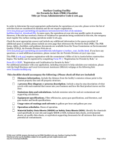 TCEQ-Title 30 Texas Administrative Code § 106.433