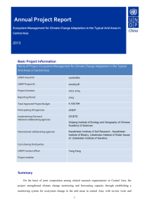 APR 76478 Xinjiang Subproject 2013