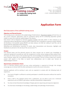 Application form - Institut Pasteur