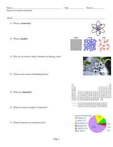 Inorganic Chemistry Notes Packet