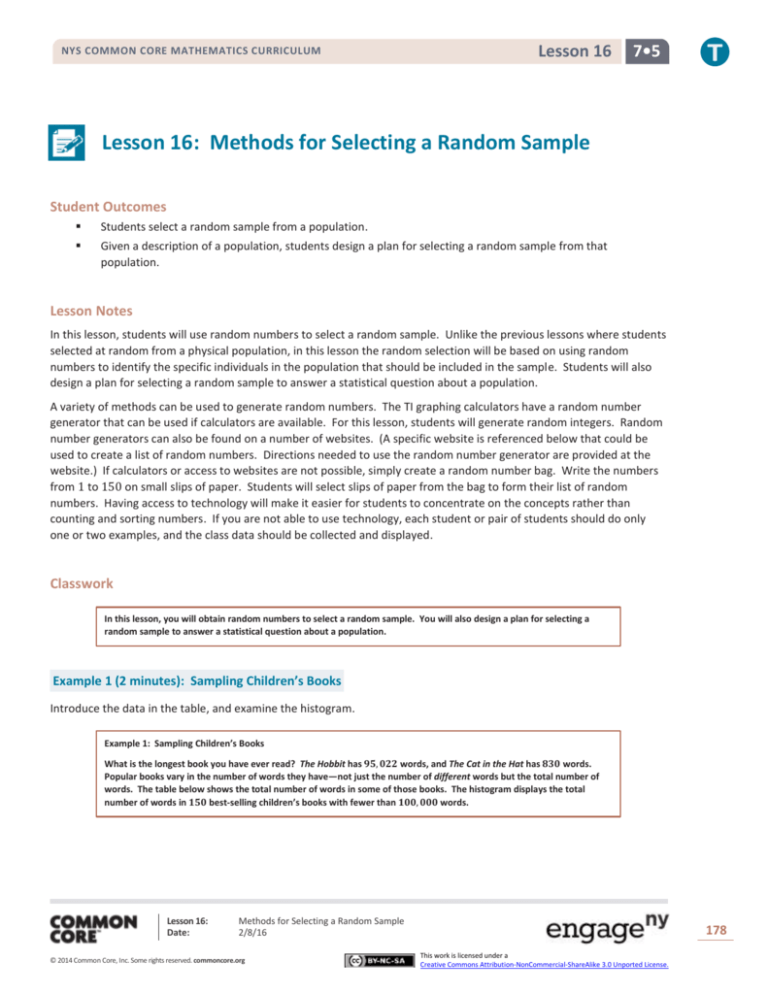 select the methods used for random assignment