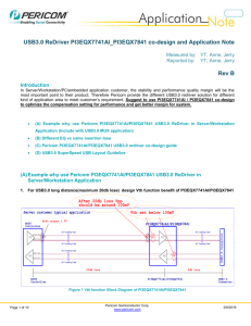 Pericom_USB3.0 ReDriver PI3EQX7741AI_PI3EQX7841 co