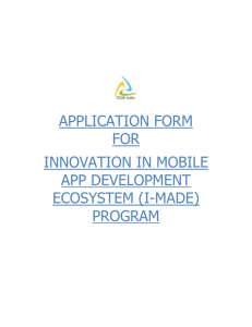 Innovation In Mobile App Development Ecosystem