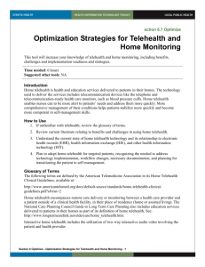 6 Optimization Strategies for Telehealth and Home
