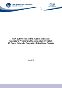 Australian Energy Regulator Preliminary Determination