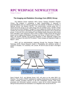 The Imaging and Radiation Oncology Core (IROC