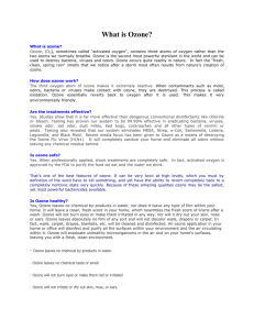 What is Ozone?