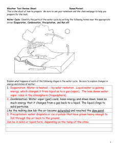 Weather Test Review Packet--