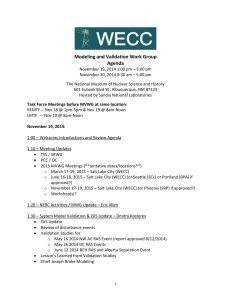 WECC MVWG 2014-11 Meeting Agenda