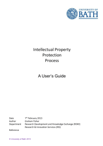 Intellectual Property Protection Process