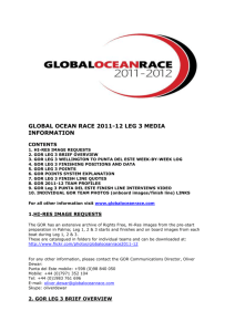global ocean race 2011-12 leg 3 media information