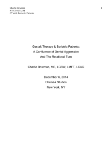 Charlie Bowman NYIGT OUTLINE GT with Bariatric Patients Gestalt