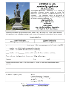 Picture of Four Sisters Monument - Cemetery Restoration Committee
