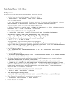 Life Science Chapter 6 Study Guide