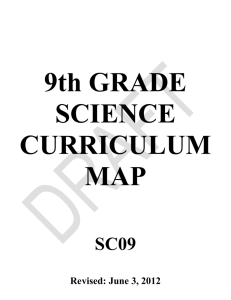 View the MPS Curriculum Map for SC09