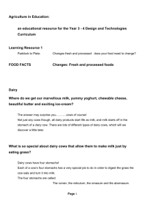 Food Facts, Word version - AgriFood Skills Australia