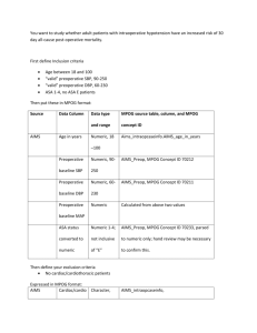 PCRC Query Template