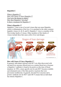 Hepatitis C Infection Symptoms