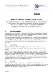 Annex 2 - IEEE 802 LAN/MAN Standards Committee