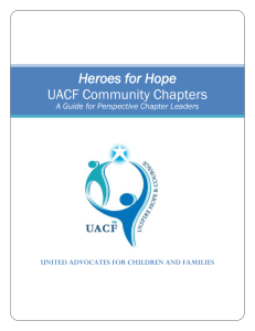 Heroes for Hope Community Chapter A Guide for Perspective