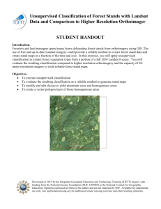 Unsupervised Classification - Integrated Geospatial Education