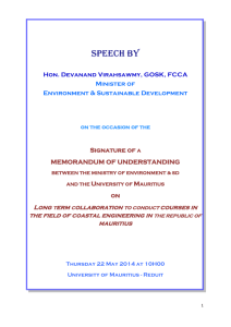 14.05.22 MoU-University of Mauritius