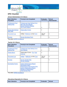 11 - EPIC Checklist ()