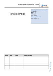 Nutrition Policy_BB_2013