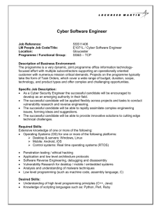 Cyber Software Engineer