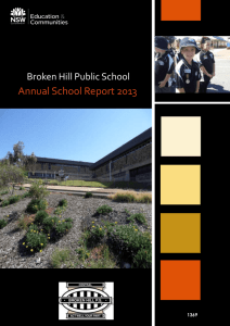 ASR 2013 - Broken Hill Public School