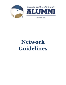 Network Guidelines - alumni.GeorgiaSouthern.edu