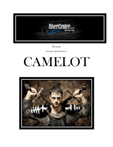 Camelot Study Guide - RiverCenter for the Performing Arts