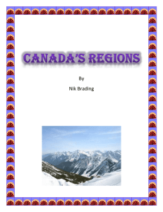 Canada Regionsnik