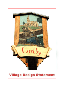 Carlby Village Design Statement