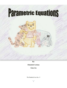 What Are Parametric Equations?