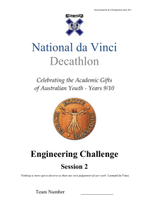 National da Vinci_9 and 10 Engineering_ 2013