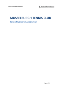 MUSSELBURGH TENNIS CLUB
