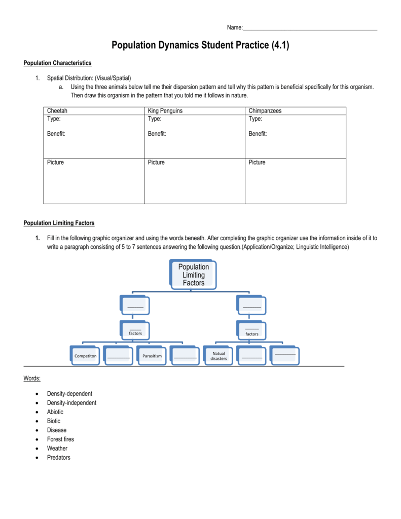 Interpreting Ecological Data Worksheet Answers - Promotiontablecovers