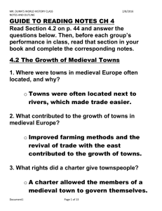 GUIDE TO READING NOTES CH 4 Read Section 4.2 on p. 44 and