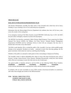 Press Release - Kumasi Metropolitan Assembly