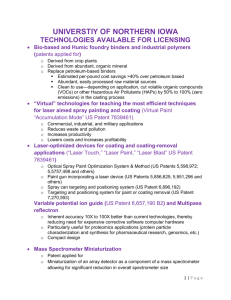 Technologies Available for Licensing