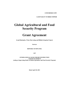 Global Agricultural and Food Security Program